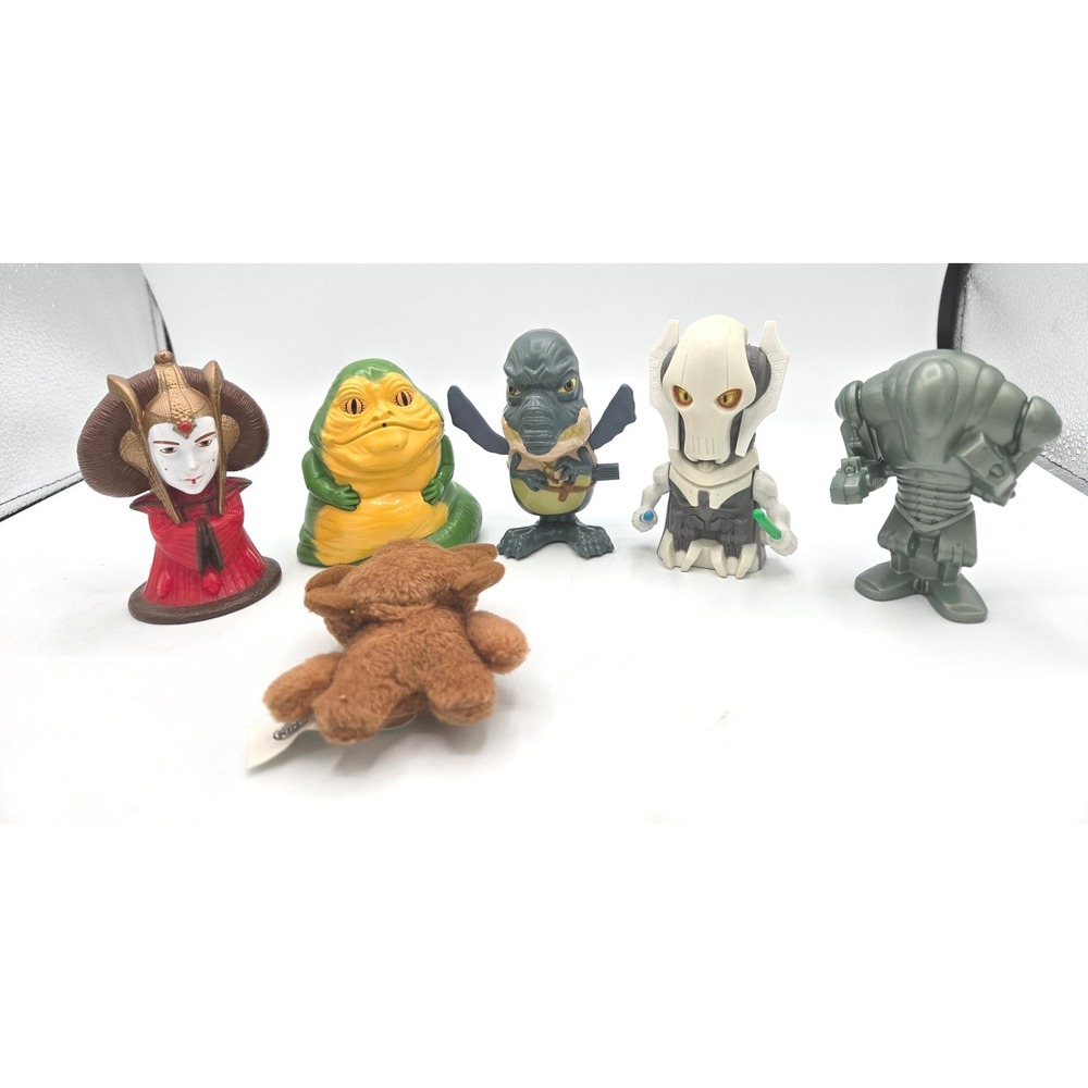 Star Wars 2005 Burger King 3" Toy Lot -‎ Revenge of the Sith Lot # 1